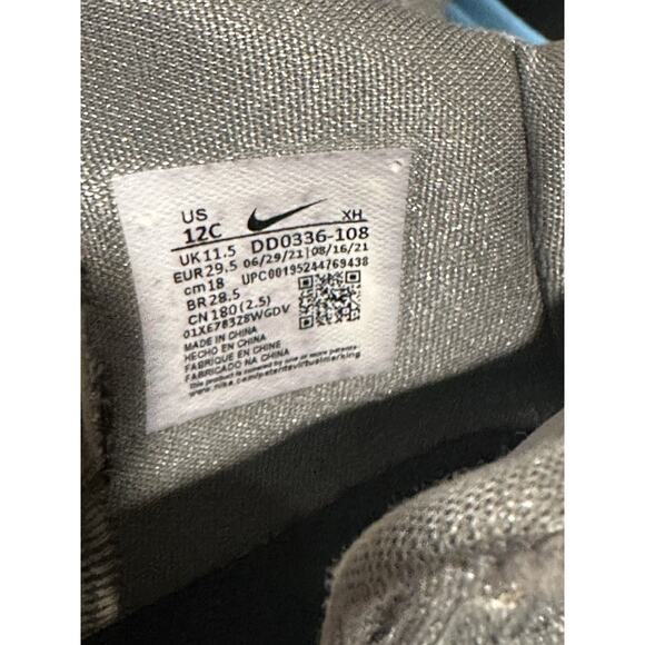 Nike Kyrie Infinity SE GS & Kyrie Infinity SE Gray White 12C - Picture 5 of 7